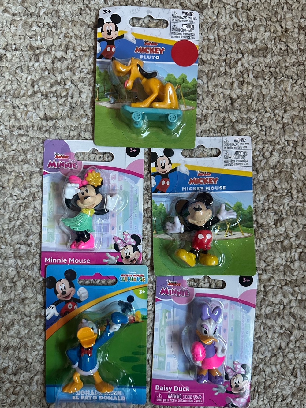 Mini Disney Mickey Mouse Club Figures